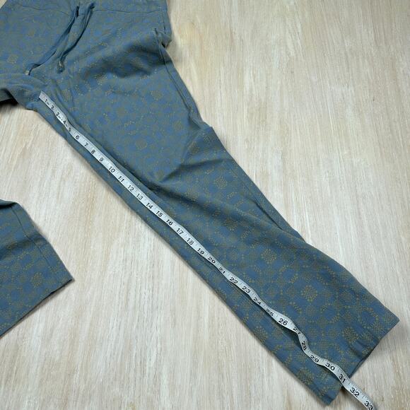 NWT Cobalt2Cobalt Geometric Texture Pattern Artisanal High Waist Pull On Pants 6 - Picture 11 of 14